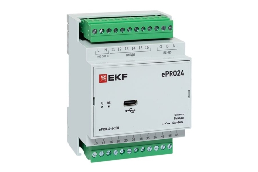 Модуль расширения ePRO24 удаленного управления 6вх\4вых 230В EKF PROxima