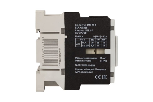 Контактор КМЭ 30А 400В АС EKF AVERES