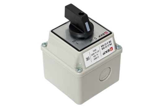 Переключатель кулачковый ПК-3-13 16А 3P 'ВКЛ-ВЫКЛ' IP54 EKF PROxima