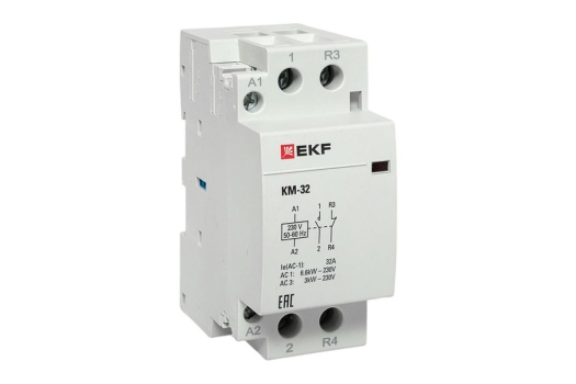 Контактор модульный КМ 32А NО+NC (2 мод.) EKF PROxima