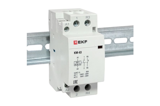 Контактор модульный КМ 63А NО+NC (2 мод.) EKF PROxima