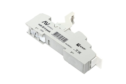 Разъем для реле РM5 22/2 Push-in AVERES EKF