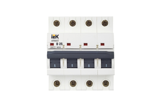 ARMAT Автоматический выключатель M06N 4P D 25А IEK