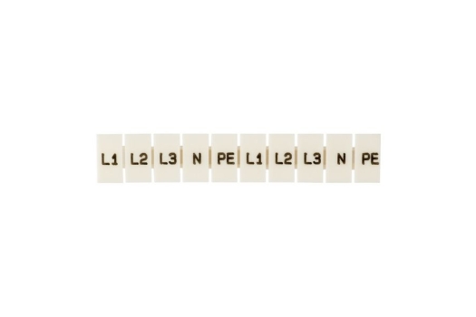 Маркеры для JXB-ST 1,5 с символами 'L1, L2, L3, N, PE' (100 шт.) EKF PROxima