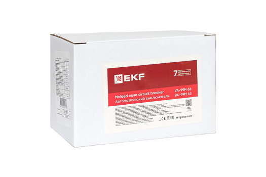 Выключатель автоматический ВА-99М 63/63А 3P 25кА EKF
