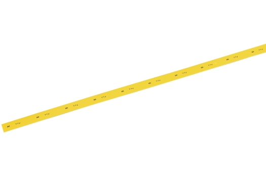 Трубка термоусадочная ТТУ нг-LS 2/1 желтая (1м) IEK