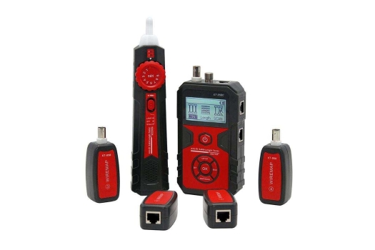 LAN-тестер кабельный с PoE КТ 858C серия PROLINE (КВТ)