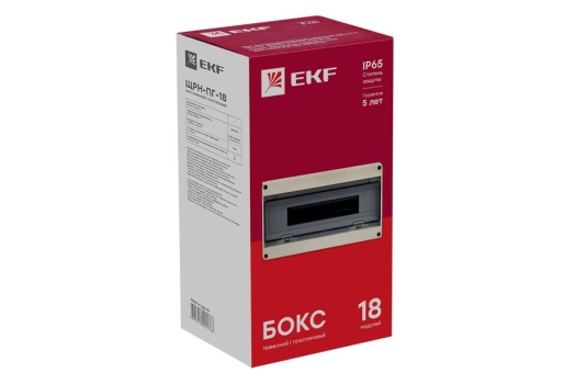 ЩРН-ПГ-18 (199х366х106) IP65 PROXIMA EKF