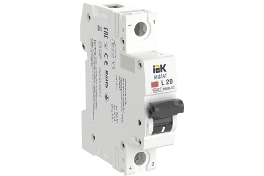 ARMAT Автоматический выключатель M06N-DC 1P L 20А IEK