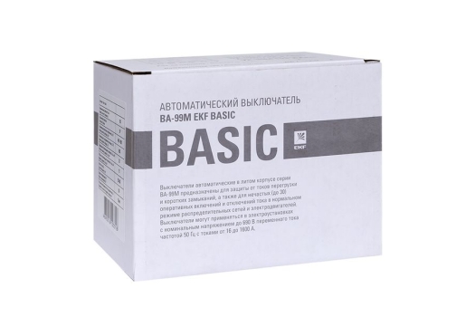 Автоматический выключатель ВА-99МL 250/200А 3P 20кА EKF Basic