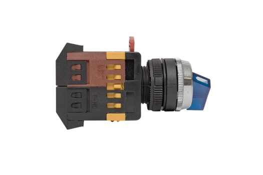 Переключатель ANLC-22 3P синий с подсветкой 380В NO+NC EKF PROxima