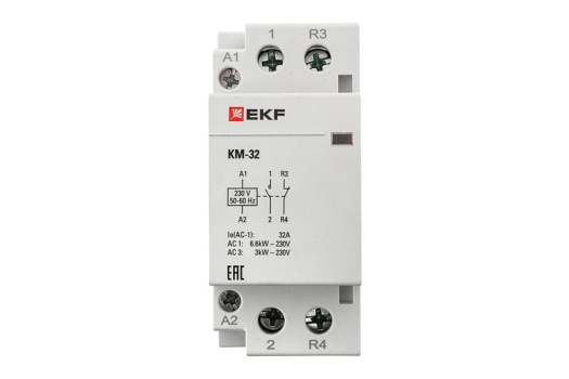 Контактор модульный КМ 32А NО+NC (2 мод.) EKF PROxima