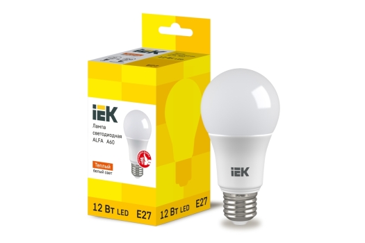 Лампа светодиодная ALFA G45 шар 10Вт 230В 6500К E27 IEK