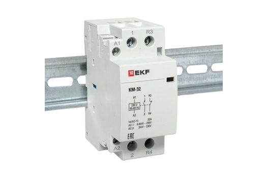 Контактор модульный КМ 32А NО+NC (2 мод.) EKF PROxima