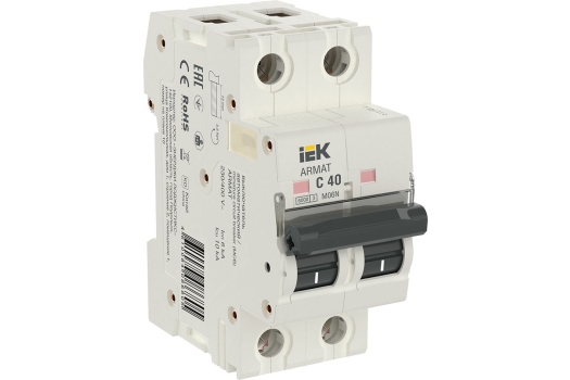 ARMAT Автоматический выключатель M06N 2P C 40А IEK