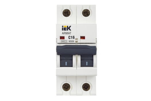 ARMAT Автоматический выключатель M06N 2P C 16А IEK