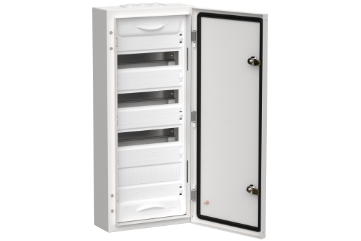 TITAN 5 Корпус металлический ЩРн-48 (1х48) 710х310х140мм IP54 белый (одна дверь) IEK