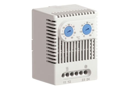 Термостат двухканальный от 0 до +60°C NO+NO IEK
