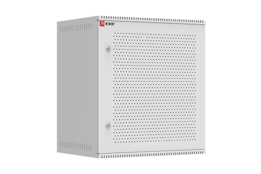 Шкаф телекоммуникационный настенный 12U (600х450) дверь перфорированная, Astra серия EKF PROxima