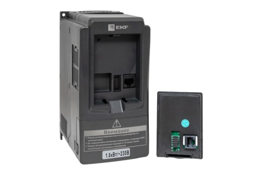 Преобразователь частоты 1,5/2,2кВт 1х230В VECTOR-100 EKF PROxima