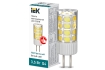 Лампа светодиодная CORN капсула 3,5Вт 230В 4000К керамика G4 IEK