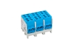 Клемма распределительная КСР с двойным винтом 2x25/2x16 синяя EKF PROxima