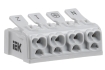 Клемма пружинная соединительная КСП4-2L+N+PE IEK