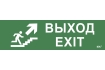 Этикетка самоклеящаяся 310х90мм 'Выход/лестница вверх/фигура' IEK