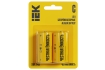 Батарейка щелочная Alkaline LR14/C (2шт/блистер) IEK